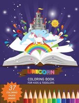Unicorn Coloring Book For Kids & Toddlers