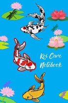 Koi Care Notebook: Customized Compact Koi Pond Logging Book, Thoroughly Formatted, Great For Tracking & Scheduling Routine Maintenance, I