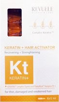 Revuele KERATIN+ Ampoules Hair Restoration Activator 8 x 5ml.