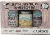 Cadence Very Chalky Home Decor set Mallow - Rosy brown 01 002 0006 909050 90+90+50 ml