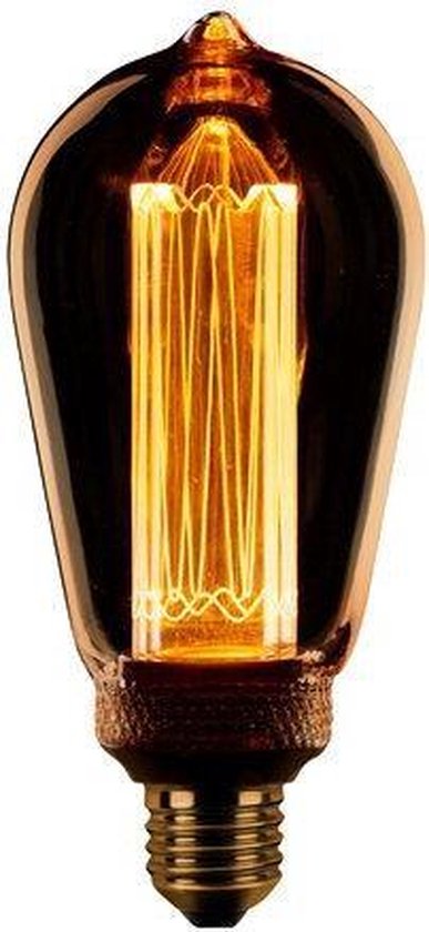 ETH Glas LED bol Lichtbron - Fitting E27 - Dimbaar