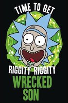 Pyramid Poster - Rick & Morty Wrecked Son - 91.5 X 61 Cm - Multicolor