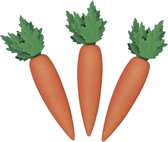 Decoratie wortelen 6 cm