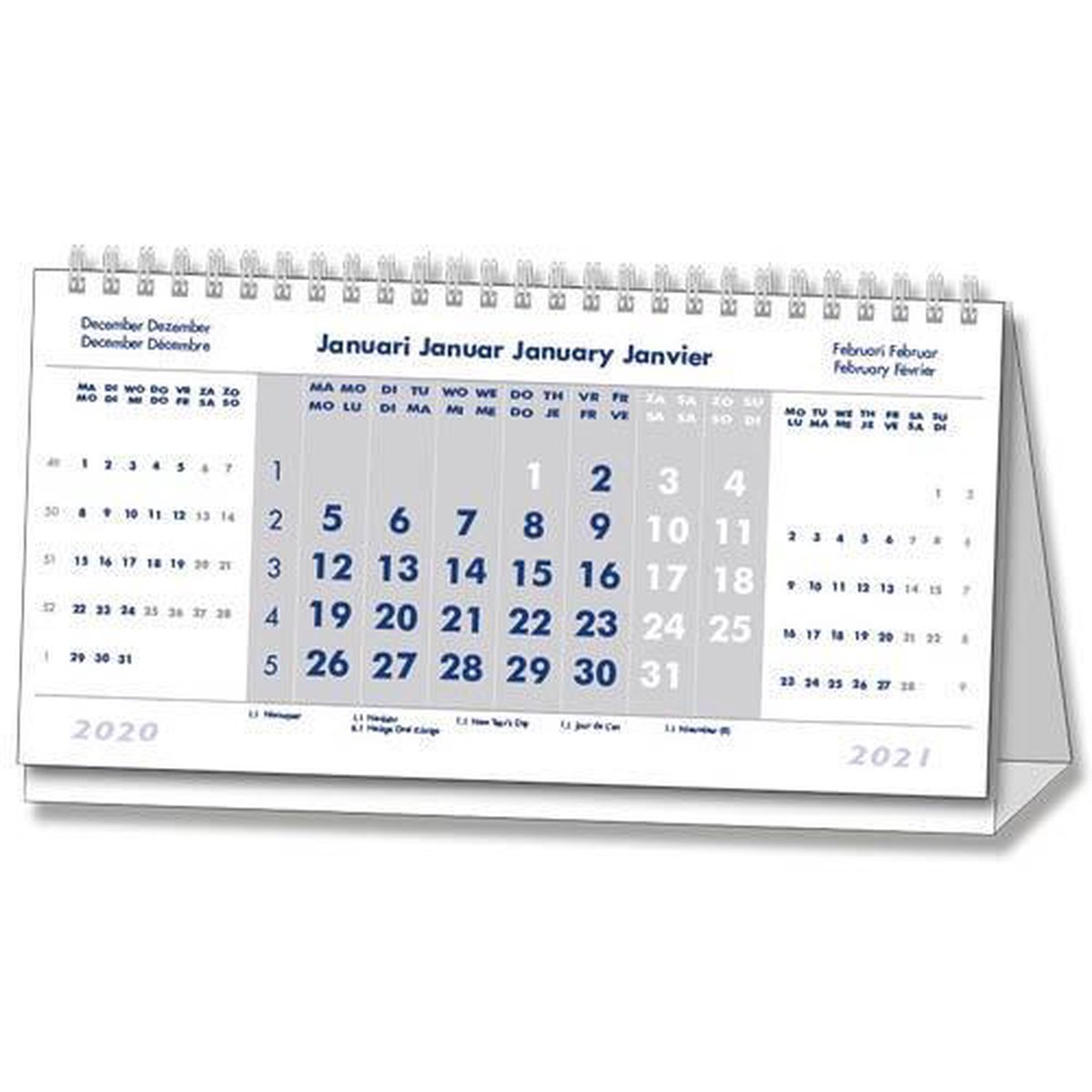 Desk kalender 2021 | bol.com