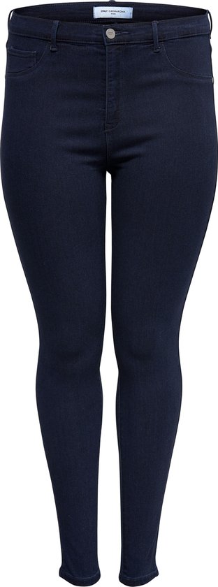 Only Carmakoma Storm High Waist Dames Skinny Jeans - Maat L (46) | bol.com