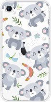 iPhone SE 2020 / iPhone 8 / iPhone 7 (4.7 Inch) - hoes, cover, case - TPU - Transparant - Koala