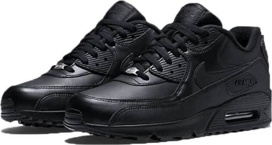 Nike Air Max 90 Leather Sportschoenen - Maat 43 - Mannen - zwart | Bestel  nu!