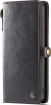 Caseme Luxe Wallet  2in1 Bookcase voor de Samsung Galaxy S20 Ultra - Zwart