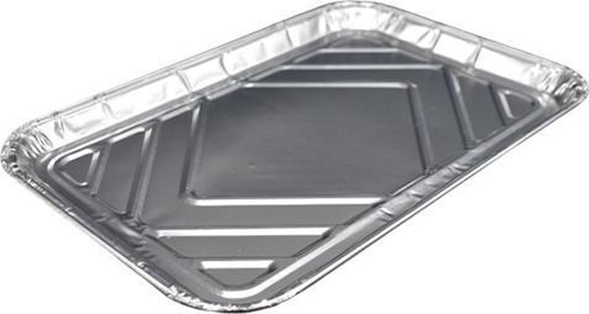 10 st. 10st. Aluminium vleeswaren schalen