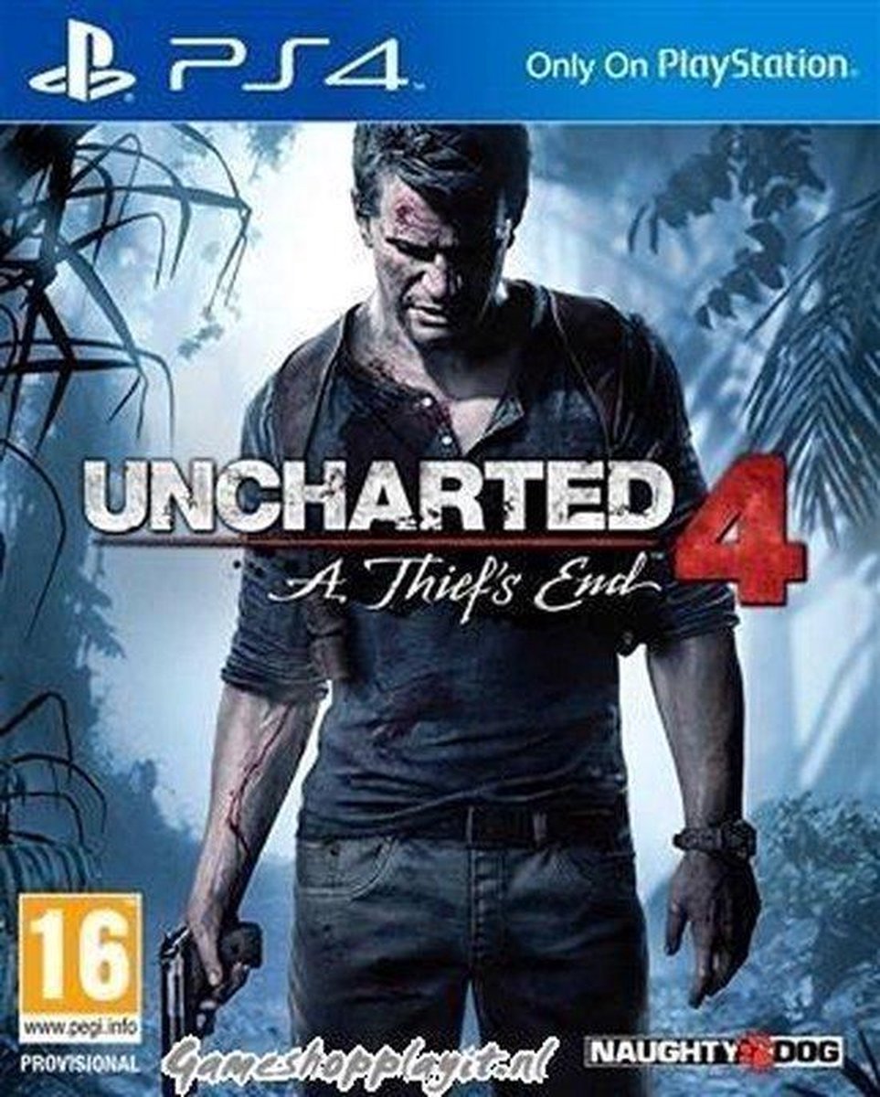 vrijheid Stout compleet Uncharted 4: A Thief's End - PS4 | Games | bol.com