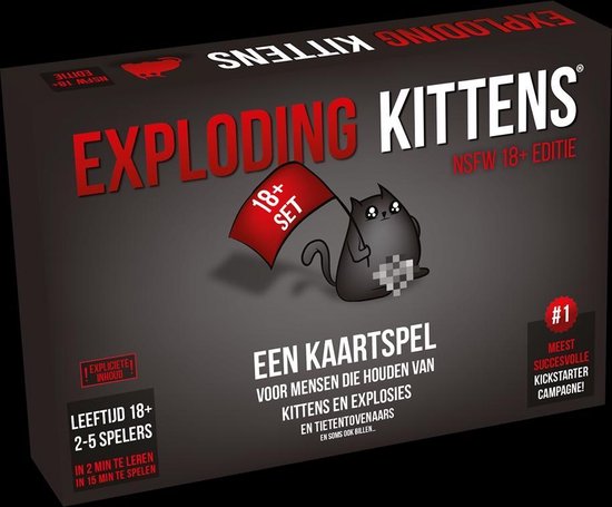Bol Com Exploding Kittens Imploding Kittens Uitbreiding Nederlandstalig Kaartspel Games