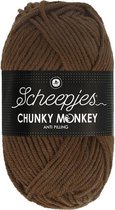 Scheepjes Chunky Monkey 100g - 1054 Tawny - Bruin