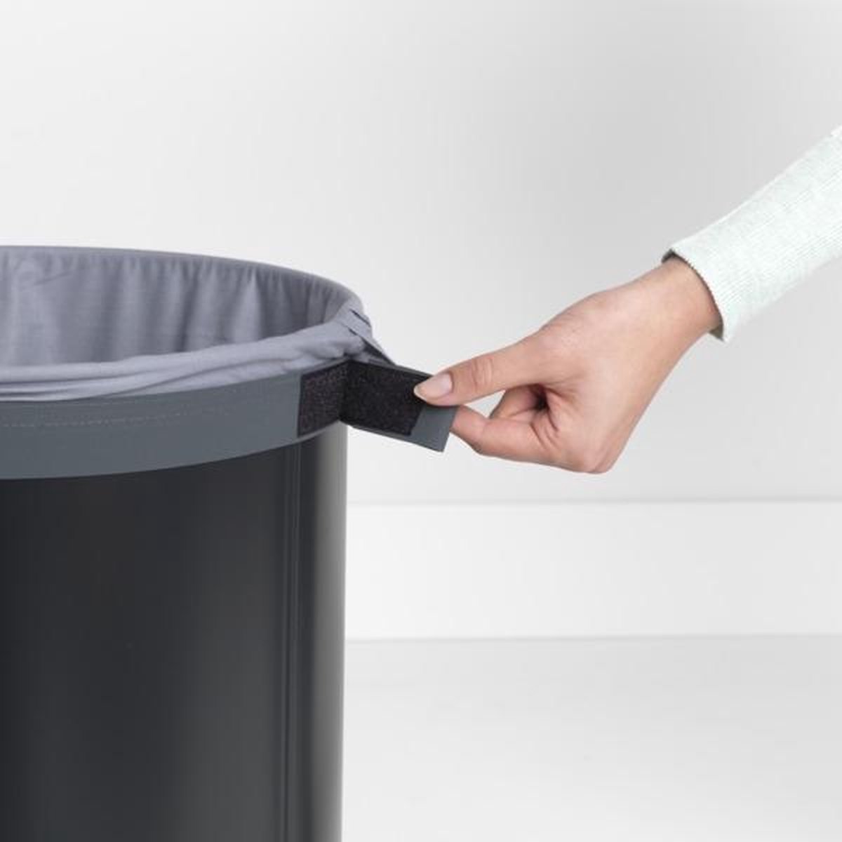 Brabantia Bo Touch Mülleimer 30L 2 stücke Durchsichtig Bricoinn