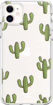 HappyCase Apple iPhone 11 Hoesje Flexibel TPU Cactus Print