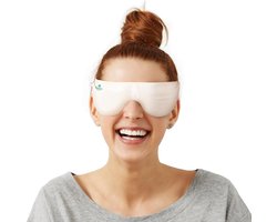 NatraCure oogmasker voor droge ogen - warmtetherapie - koudetherapie - gezwollen, vermoeide en geïrriteerde ogen - strontjes - blefaritis - silica korrels