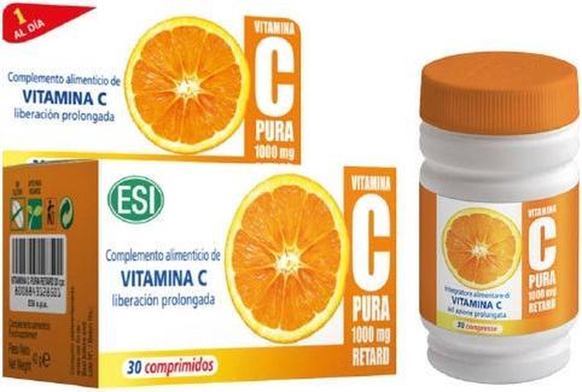 Trepatdiet Vitamina C Pura 1,000 Mg Retard 30 Comprimidos