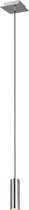 LED Hanglamp - Trion Mary - GU10 Fitting - 1-lichts - Vierkant - Mat Nikkel - Aluminium - BSE
