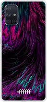 Samsung Galaxy A71 Hoesje Transparant TPU Case - Roots of Colour #ffffff