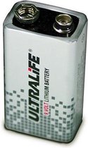 Ultralife 9V Batterij U9VLJPX9V 1stuk(s) 9V 1.2Ah 740286100017
