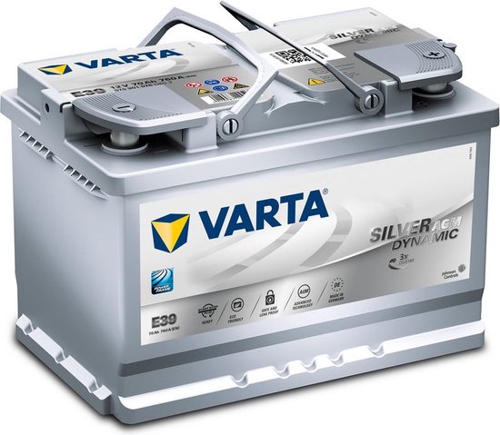 Batterie Varta 12 volts 70ah 760 A AGM | bol.com