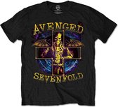 Avenged Sevenfold Heren Tshirt -S- Stellar Zwart