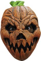 Partychimp Pompoen Volledig Hoofd Masker Halloween voor bij Halloween Kostuum Volwassenen Carnaval - Latex - One size