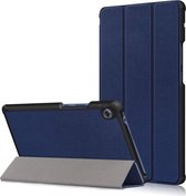 Tri-Fold Book Case met Wake/Sleep - Geschikt voor Huawei MatePad T8 Hoesje - Donkerblauw