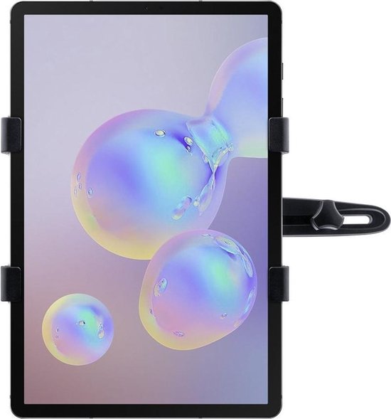 kraai Nog steeds zo veel Shop4 - Samsung Galaxy Tab S6 Autohouder Hoofdsteun Tablet Houder Zwart |  bol.com