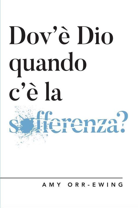 Dov'è Dio quando c'è la sofferenza? - cover
