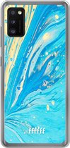 Samsung Galaxy A41 Hoesje Transparant TPU Case - Endless Azure #ffffff