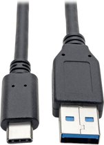 Tripp-Lite U428-006 USB 3.1 Gen 1 (5 Gbps) Cable, USB Type-C (USB-C) to USB Type-A M/M, Thunderbolt 3, 6-ft. TrippLite