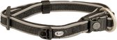 Duvo+ West halsband nylon Zwart 35-55cm/20mm4,16