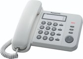 Panasonic KX-TS520EX1W telefoon Wit Nummerherkenning
