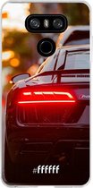 LG G6 Hoesje Transparant TPU Case - Audi R8 Back #ffffff
