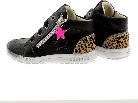 Klaversma Schoenen - De grootste en voordeligste Shoesme Sneaker Runflex -  Yellow Leopard