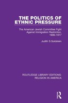Routledge Library Editions: Religion in America - The Politics of Ethnic Pressure