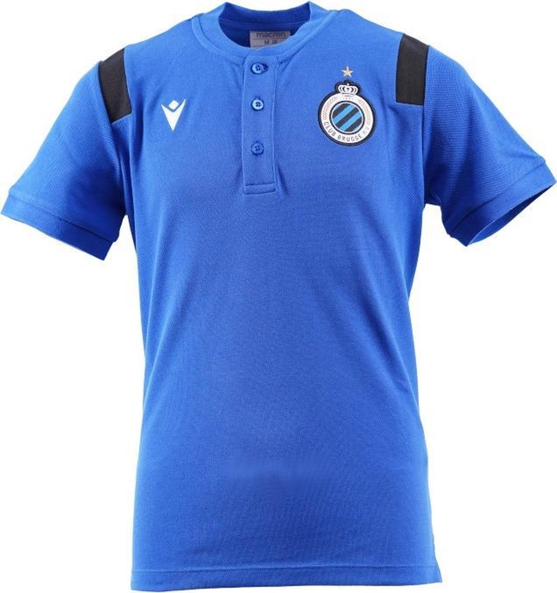 Polo Blauw Macron kids op Prijzenvolger.com