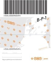 PostNL Pakketzegel Basis Pakket tot 10 Kilo, Zelfklevend, Wit (set 5 stuks)