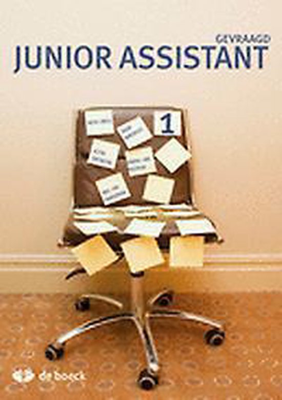 Cover van het boek 'Gevraagd: junior assistant 1'