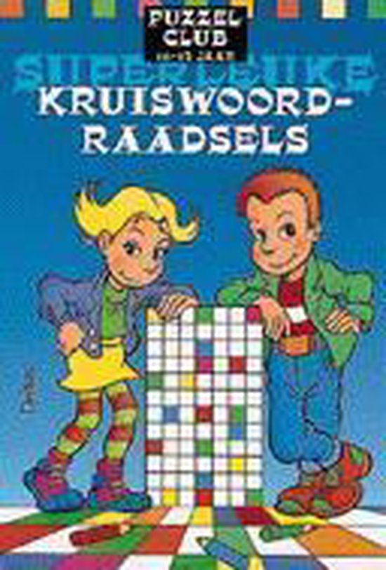 Cover van het boek 'Puzzelclub 10-12 jaar / Superleuke kruiswoordraadsels'