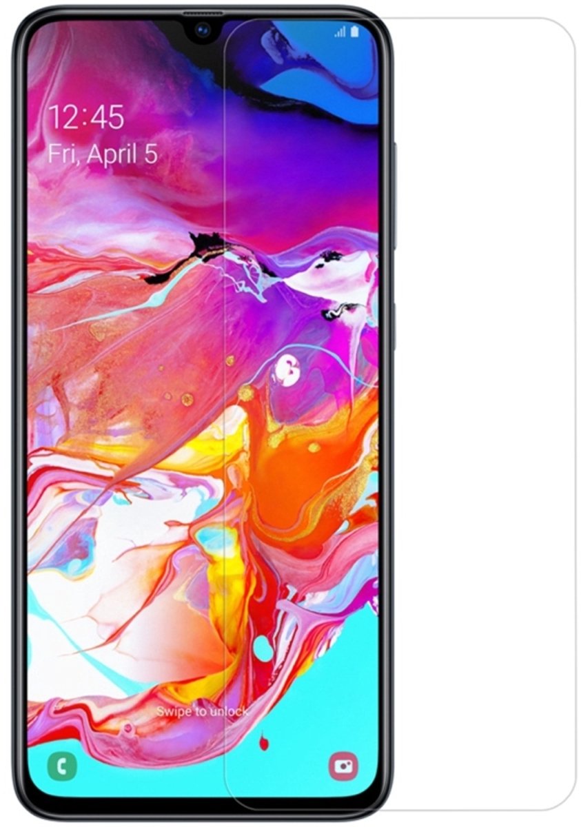 NILLKIN 9H 2.5DH Explosieveilige gehard glasfolie voor Galaxy A70