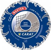 Carat CDTM230300 Diamantzaagblad voor natzagen - 22,2 x 230mm - Beton
