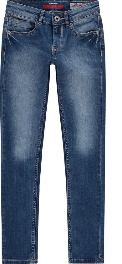 Afstoting gemakkelijk te kwetsen Bijna Vingino Basic Kinder Meisjes Superskinny jeans - Maat 122 | bol.com