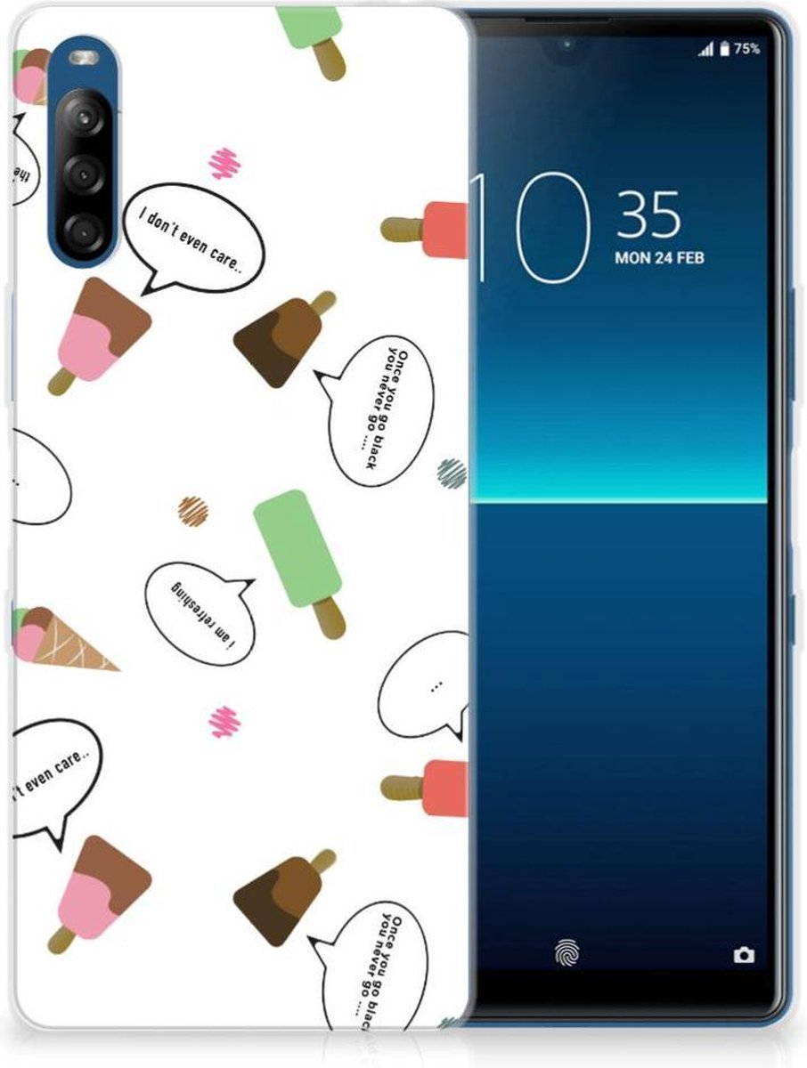 Sony Xperia L4 Siliconen Case IJsjes