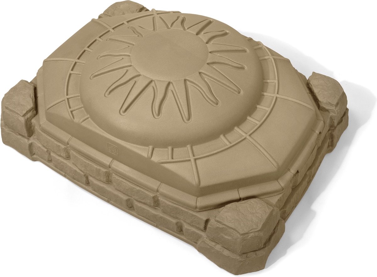 Step2 Naturally Playful Zandbak - Met Deksel en Zitbankjes - Zandbak van plastic / kunststof voor kinderen — afbeelding 12