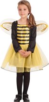 CARNIVAL TOYS - Bijen pak met tutu voor meisjes - 110 (3-4 jaar) - Kinderkostuums