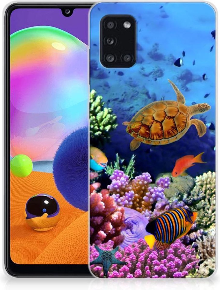Samsung Galaxy A31 TPU Hoesje Vissen