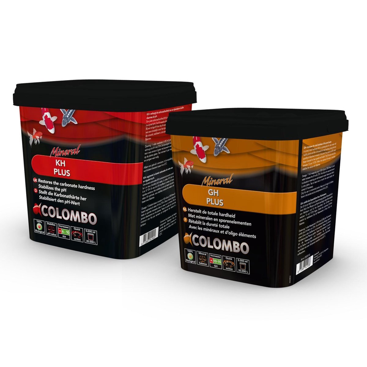 Colombo KH+ 5000 ml en GH+ 5000 ml Waterverbeteraars pakket