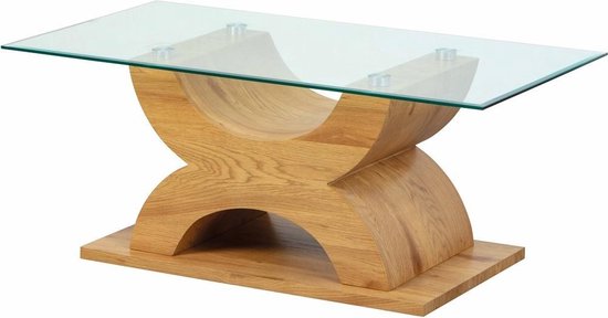 Interlink - Salontafel - Bruin - 110x60x45 cm