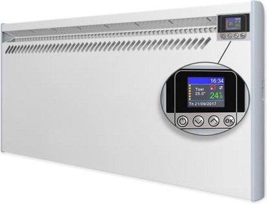 vloeistof Wederzijds via Elektrische radiator verwarming 3000 Watt digitale thermostaat en timer |  bol.com